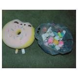 Baby Pillow & Sack of Baby Socks