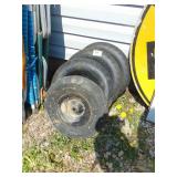 (4) Wheel Barrow Tires