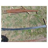 Primitive Cross Cut Saw