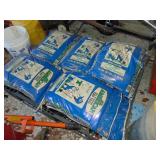Plastic Pallet Full of Top Soil Bags