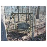 Garden Swing on A-Frame