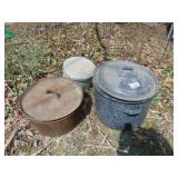 Wagner Cast iron Dutch Oven W/Lid Plus