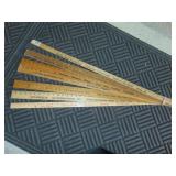 (7) Edgar Co. Advertising Yard Sticks
