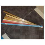 (14) Misc. Advertising Yard Sticks