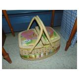 Basket of Vintage Sewing Plus