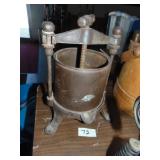 Salesman Sample Lard Press