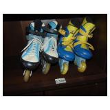 (2) Pair of Inline skates