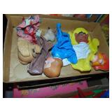 Flat full of Vintage puppets
