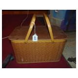 Retro Type Picnic Basket