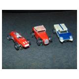 (3) Vinage HO size Slot Cars
