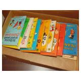 Flat full of Vintage/Retro Peanuts Books