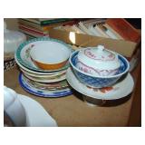 Large Lot of Misc. China Plates, plus
