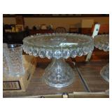American Fostoria Cake Stand