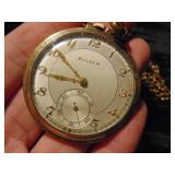Bulova 10 KT. Gold Filled Pocket Watch