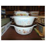 (2) Pyrex Bowls