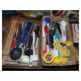 (2) Flats of Kitchen Utensils