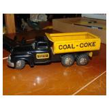 Vintage Metal Line Mar Coal Hauler