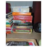 Large Stack of Cookbooks