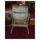 Primitive Barrel Churn on Stand