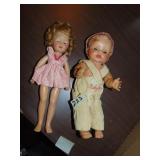 Vintage Shirley Temple Doll & Baby Ricky