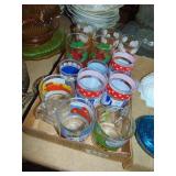Flat full of Vintage/Retro Tumblers