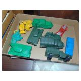 Flat full of Aburn Rubber Toys, plus