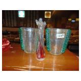 Lot of Art Glass Vases