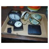 Flat full of alarm clocks