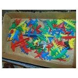 Flat of Vintage Plastic Planes