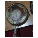 #8 Griswold Cast Iron Skillet. W/Heat Ring