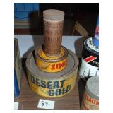 (3) Antique Polish Tins