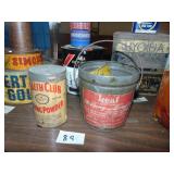 Lot of Misc. Advertising Tins