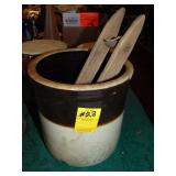 Spool winder & crock jug