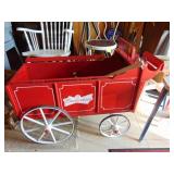 Wood Budweiser Wagon (AS IS)