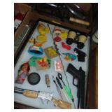 Retro Carnival and gumball machine toys plus