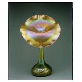 Quezal Glass Jack In The Pulpit Glass -- UNIQUE!