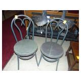 (2) Ice Cream Chairs