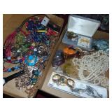 (2) Flats Costume jewlery