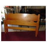 Full Bed Frame and head board