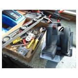 Circular Saw, Clamps, Flat of Tools, Plus