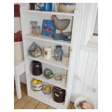 White Painted Book Shelf