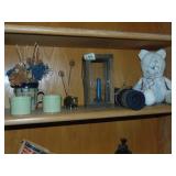 Shelf full of Primitive & Country Type Decor