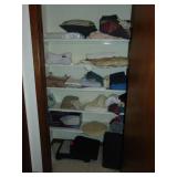 Closet full of Linens, Bedding & Pillows