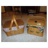 (2) Longaberger Baskets