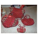 Set of (4)  Vera Bradley Tote Bags