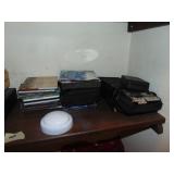 Shelf Full of Electronics, DVD