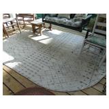Quality Large Area Rug & Braided Throw Type Rugs