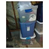 (3) Totes full of Holiday Decor