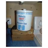 Pillsbury Flour Tin & Pampered Chef