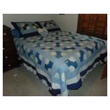 Full Bed & Quilted Bedding Set